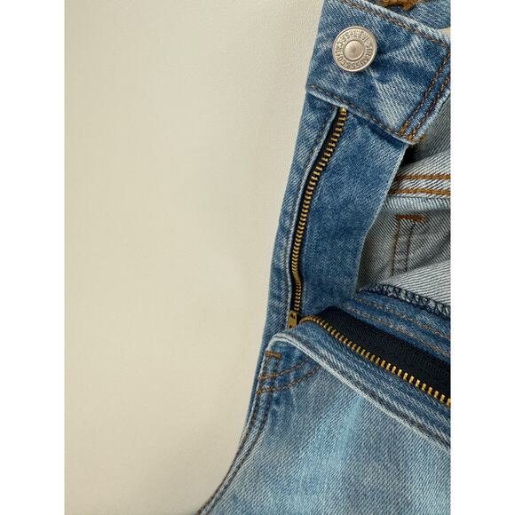 Levi's Women's Low Pro Straight Leg Zip Fly Mid Rise Jeans Size 32 Blue NWT - Picture 5 of 16